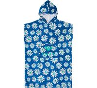 Roxy Poncho Stay Magical imprimé bleu et blanc femme