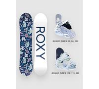 Roxy Poppy Package - Sm 2026 Kids Set de snowboard à motifs 90
