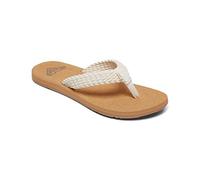 Roxy Porto, Chaussures de Plage & Piscine Femme, Blanc (Natural Nat), 37 EU