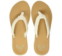 Roxy Porto, Chaussures de Plage & Piscine Femme, Blanc (Natural Nat), 38 EU