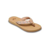 Roxy Porto Raffia Flip Flops Marron EU 36 Femme