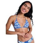 Roxy - Print Essentials Tiki Tri - Haut de bikini femme Dutch Blue Flower Soul Small - S
