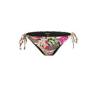 Roxy Printed Beach Classics - Bas de Bikini à Nouer sur Les côtés - Femme - XS - Noir