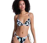 Roxy - Haut de bikini femme - Print Essentials Fixed Tri - Anthracite Spring Charming Sma - XS