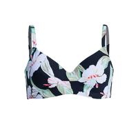 Roxy Printed Essentials UW Dcup - Haut de Bikini à Armatures - Femme - M - Noir