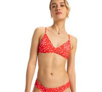 Roxy - Pt Beach Classics - Haut de bikini femme Poppy Red Dancing Ditsy Swim - S