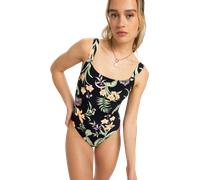 Roxy - Pt Beach Classics - Maillot de bain 1 pièce femme Anthracite Island Escape - M