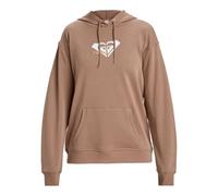Roxy Pull en Polaire Surf Stoked Hoodie Terry Femme Marron S