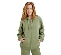 Roxy Pull en Polaire Surf Stoked Zipped Brushed Femme Vert XL