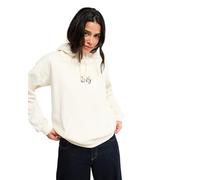 Roxy Pull en Polaire VL Surf Stoked Hoodie Brushed Blanc