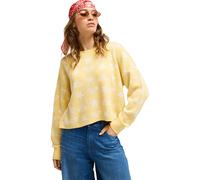 Pull femmes Roxy MESSY STAR SWEATER Jaune EU L