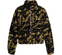 Roxy - Pull polaire zippé - Boundless Spirit Zippered Anthracite Big Flowers pour Femme - Taille S - Noir Noir S