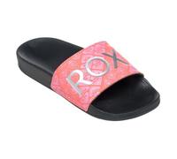 Roxy RG Slippy II Sandale, Black/Red Print, 34 EU