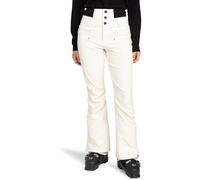 Roxy - Pantalon de ski taille haute - Rising High Pant Buttercream pour Femme en Softshell - Taille S - Beige Beige S