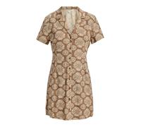 ROXY Robe-chemise 'Happy Shiny' beige / marron, Taille 40