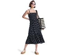 Roxy Robe Longue Sans Manches Sunrise Coastline Printed
