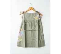 roxy robes fille de couleur vert