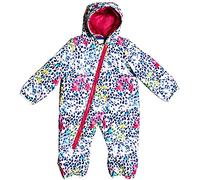 Roxy Rose Jumpsuit - Infant Girls' Bright White Leopold, 12-18M