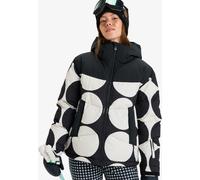 Roxy Roxy Black Monochrome Alofted Puffy Ski Jacket