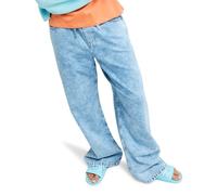 Roxy Saltwater Mid Sunbleached - Jean Coupe Ample - Femme - 26 - Bleu