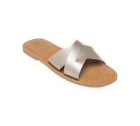 Roxy - Sandales légères - Andreya Sandal Champagne pour Femme en Cuir - Taille 9 US - Or Or 9 US