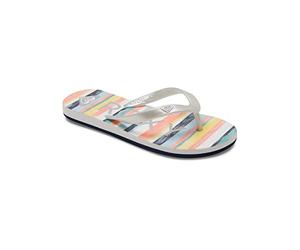 Roxy Sandales Tahiti pour fille. - - Stripe Citrus Olmpian Blue, 28 EU