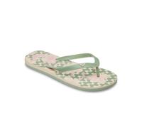Tongs Roxy Tahiti imprimé vert rose femme - 36