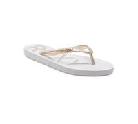 Roxy Sandales Viva Sparkle, pour femme, Blanc/champagne, 41 EU
