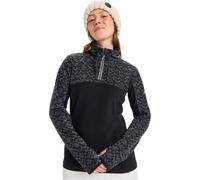 Polaire Roxy Sayna Half Zip noir foncé femme - L