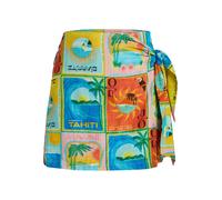 ROXY Serviette de plage 'Atlas Summer Cocktail' azur / homard / rose / noir, Taille XL