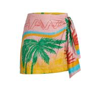 ROXY Serviette de plage 'Atlas Summer Cocktail' jaune foncé / vert / rose / rouge, Taille XL