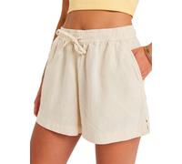 Roxy Lekeitio Break Mid Shorts Blanc L Femme