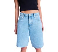 Roxy - Short urbain en denim - Breakers Mid Sunbleached Denim Bermuda Sunbleached pour Femme en Coton - Taille 42 - Bleu Bleu 42