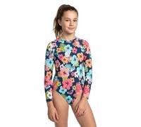 Roxy Shorty à Manches Longues Avec Fermeture éclair Au Dos Pour Junior Morning Flower Erlwr03359