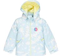 Roxy - Veste de ski/snowboard - Snowy Tale Jacket Ice Blue Big Flower - Taille Enfant 2 ans - Bleu Bleu 2 ans