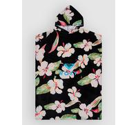 Roxy Stay Magical Printed Poncho de surf gris Uni