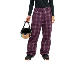 Roxy - Steepland Pt - Pantalon ski femme Blackberry Wine Chill Checkmat - XL