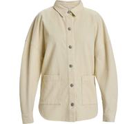 Roxy - Surchemise en velours côtelé - Kick Back Washed Cord Shirt Parchment pour Femme en Coton - Taille S - Beige Beige S