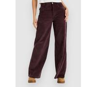 Roxy Surf On Cloud Pantalon en velours rouge 25