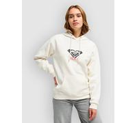 Sweatshirt à capuche femme Roxy Surf Stoked Brushed ART Blanc L