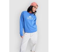 Roxy Surf Stoked Crew Brushed Vint Sweat bleu L