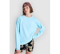 Roxy Surf Stoked Crew Terry Vint Sweat bleu M