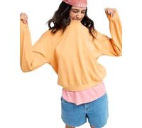 Roxy Pull en polaire Surfing by Moonlight – Orange – Femme XS
