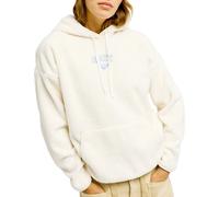 Roxy - Sweat à capuche en sherpa - Cool Calling Polar Fleece Pullover Egret pour Femme - Taille L - Beige Beige L