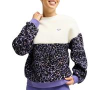 Roxy - Sweat col rond - Waves of Warmth Crewneck Whisper White pour Femme - Taille S - Blanc Blanc S