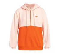 ROXY - Sweat demi zip - rose et orange - M - Rose - Pulls & Gilets & Sweats Femme M