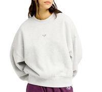 Roxy - Sweat molletonné - Solar Rush Light Grey Heather en Coton - Taille M - Gris Gris M