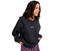 Roxy Pull en polaire Lineup femme Noir Taille S