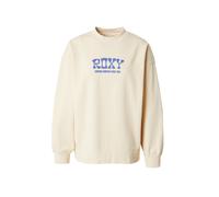 ROXY Sweat-shirt 'Lineup' beige clair / saphir, Taille XL