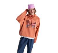 ROXY Sweat-shirt 'Lineup' bleu clair / orange / rose clair / lie de vin, Taille S